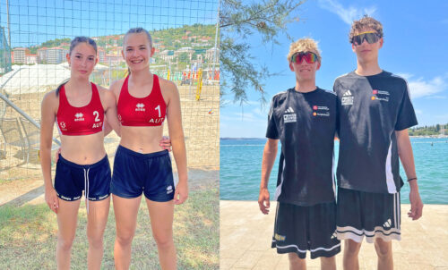 URW-Talente zeigten in Beachvolleyball-Nationalteams auf